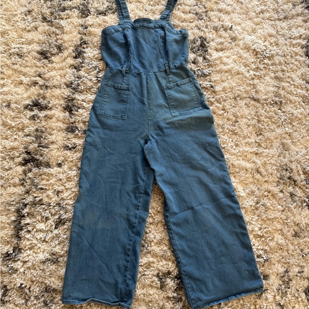 Women's Blue Denim Jumpsuit